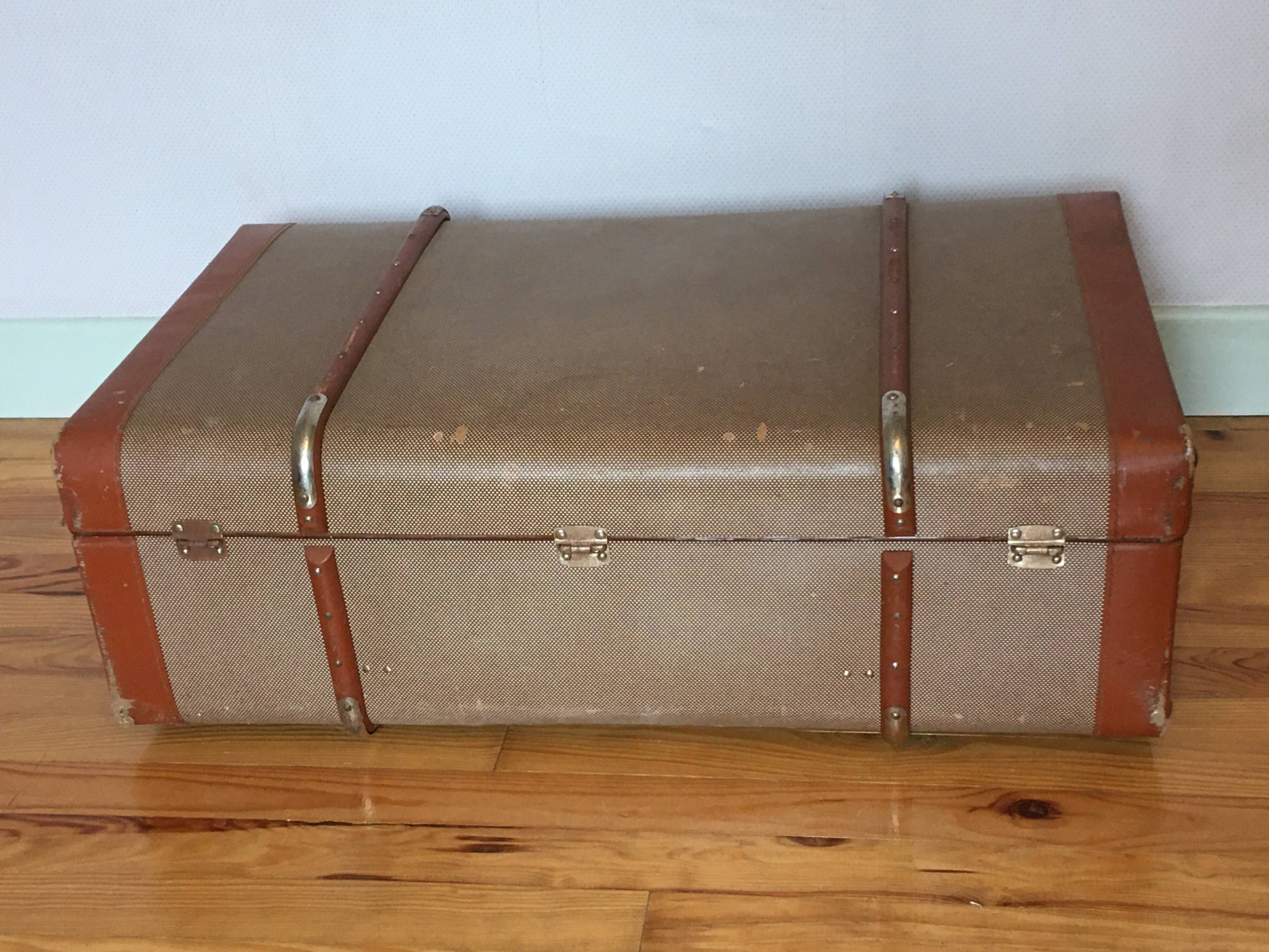 Vintage travel trunk