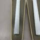 set of 2 large 37cm "honeycomb" theatre Wall Light elements, Germany, 1950