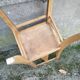 Chaise en bois, France 1940