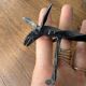 Brutalist zoomorphic knife rests
