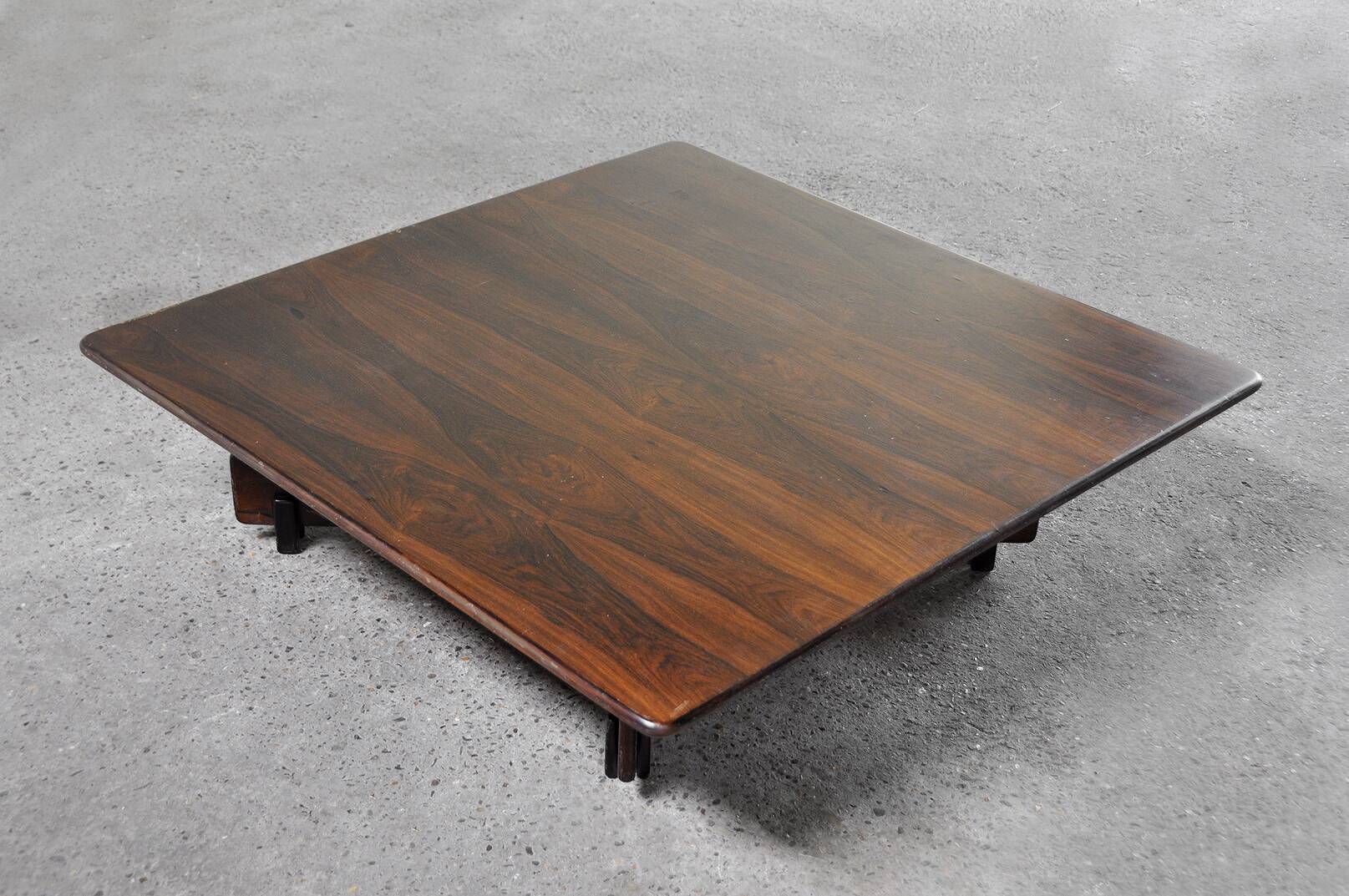 Mid-century brazilian rosewood coffee table