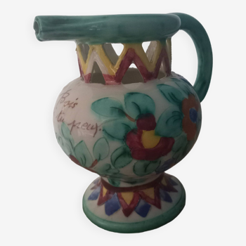 Monaco ceramic pitcher