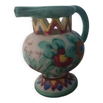 Monaco ceramic pitcher