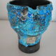 Vintage handmade seafoam vase/pitcher from the Cyclops workshop, 1950s-60s