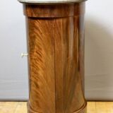 Empire bedside table in mahogany, 19th century.