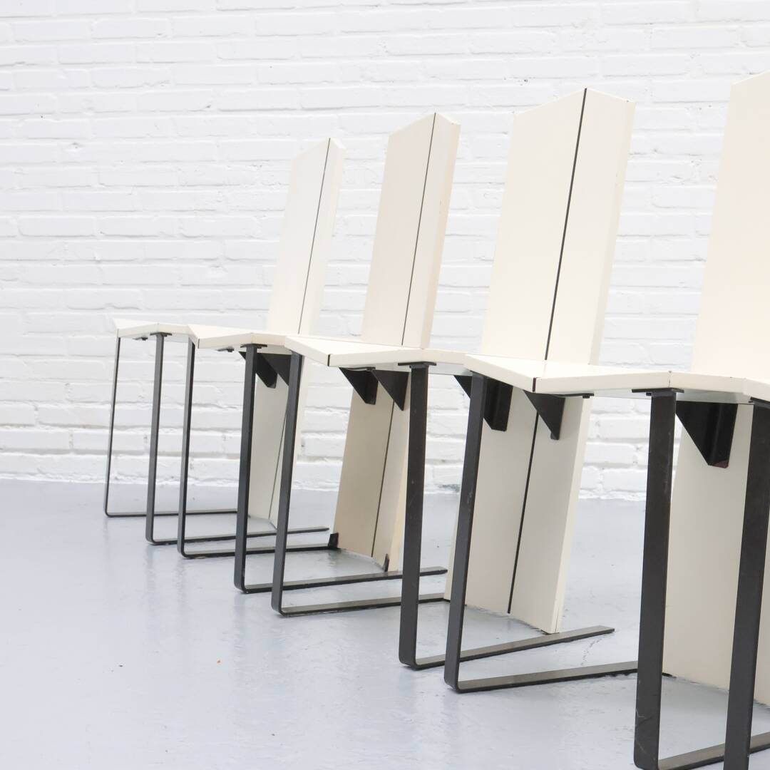 Postmodern Dining Chairs 1980s