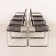 Bauhaus style Italian chairs attr. to Matteo Grassi, 1970s