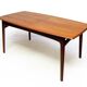 Narrow 1960s Danish Extending Table In Teak By Arne Hovmand Olsen