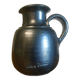 Black enameled ceramic pitcher "Jean Marais"