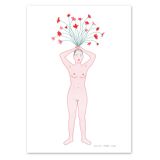 Bloom, A4 Risograph, numbered and signed