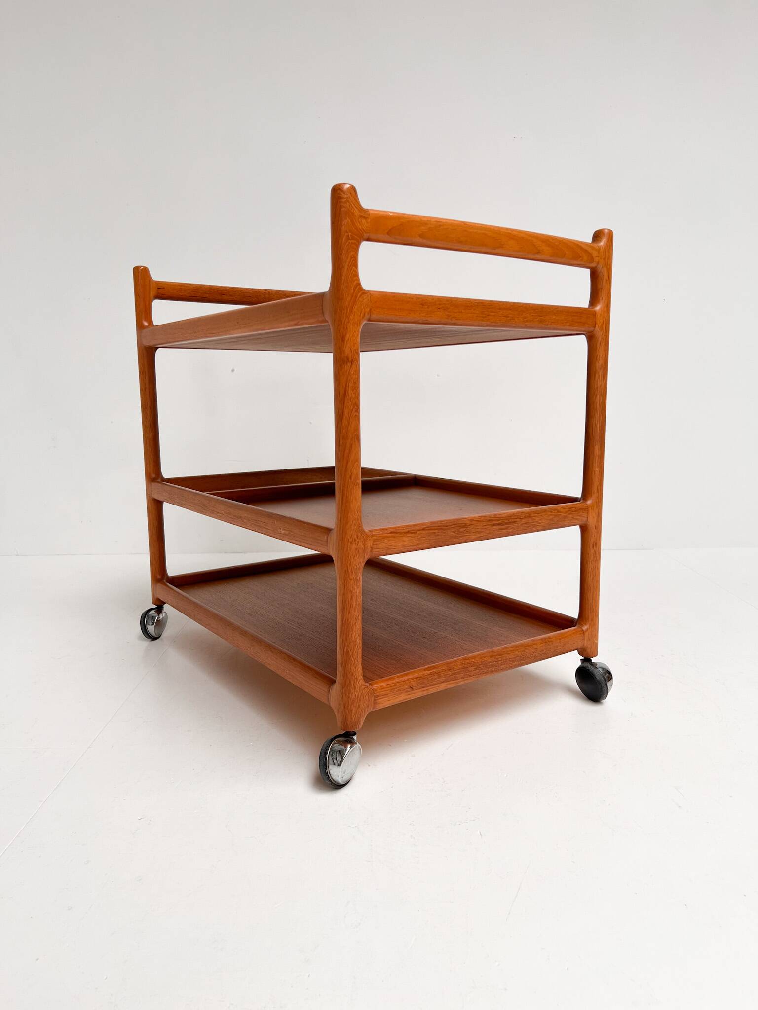 Teak trolley by Andersen for Silkeborg, 1960s