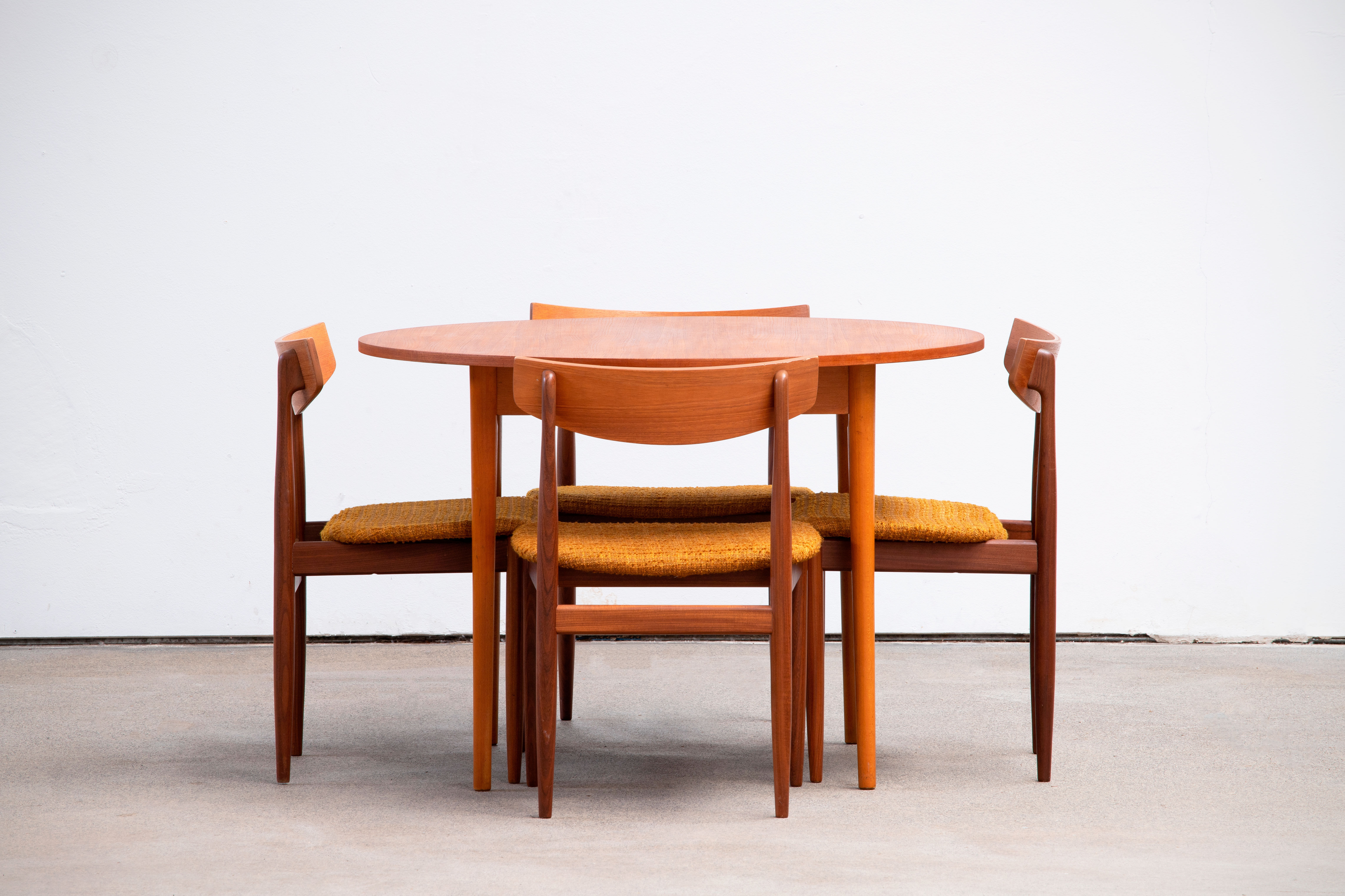Scandinavian vintage teak table 1960