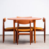 Scandinavian vintage teak table 1960