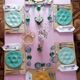 6 assiettes à huîtres pastels proceram