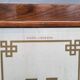 Sprague Metropolitan Parisian bench 1920 with hat rack