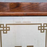 Sprague Metropolitan Parisian bench 1920 with hat rack