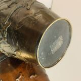 2 grand vases Japonais en bronze Dai Nihon Yoshida zō Japon Meiji 19ème siècle