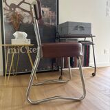 Cognac Pullman Skaï chair