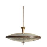 Mid-Century Italian Chandelier in style di Pietro Chiesa, 50s