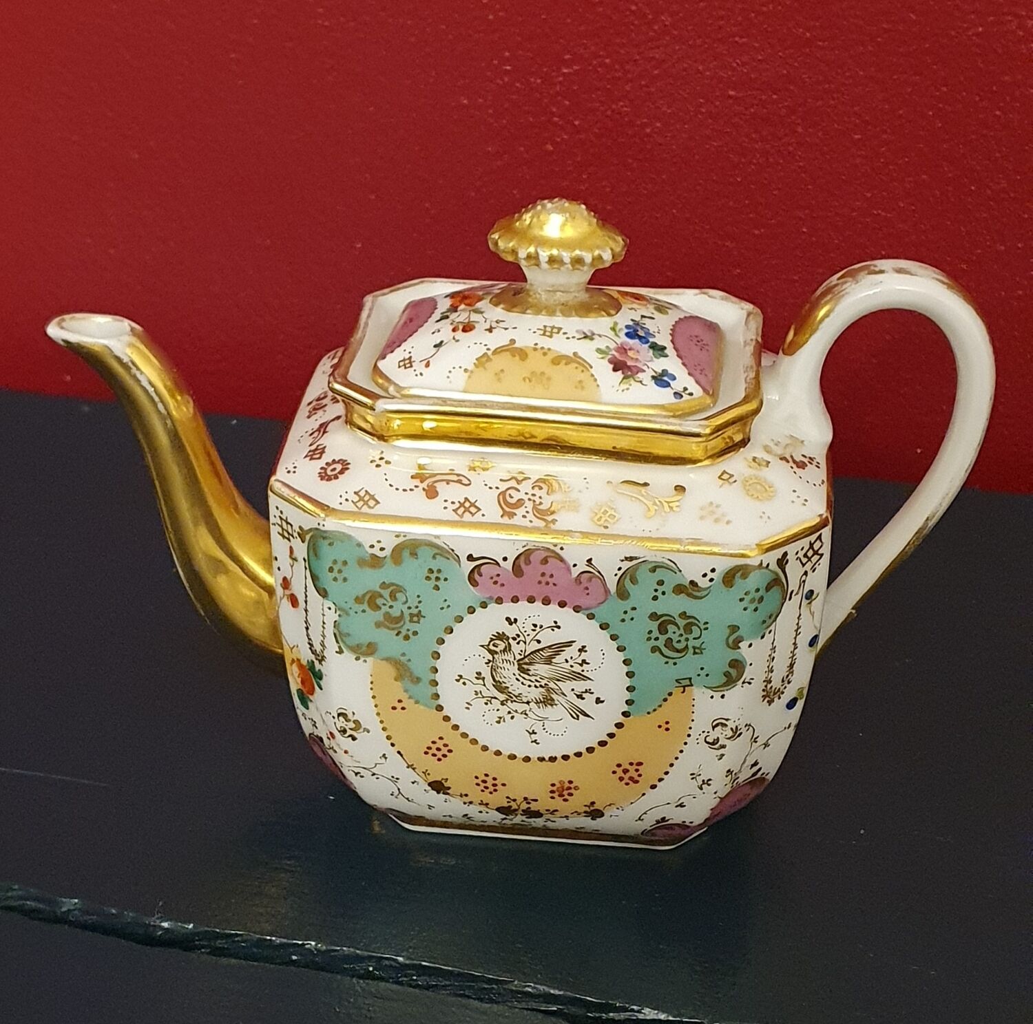 Paris porcelain teapot