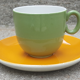 6 coffee cups and saucers, vintage 60s