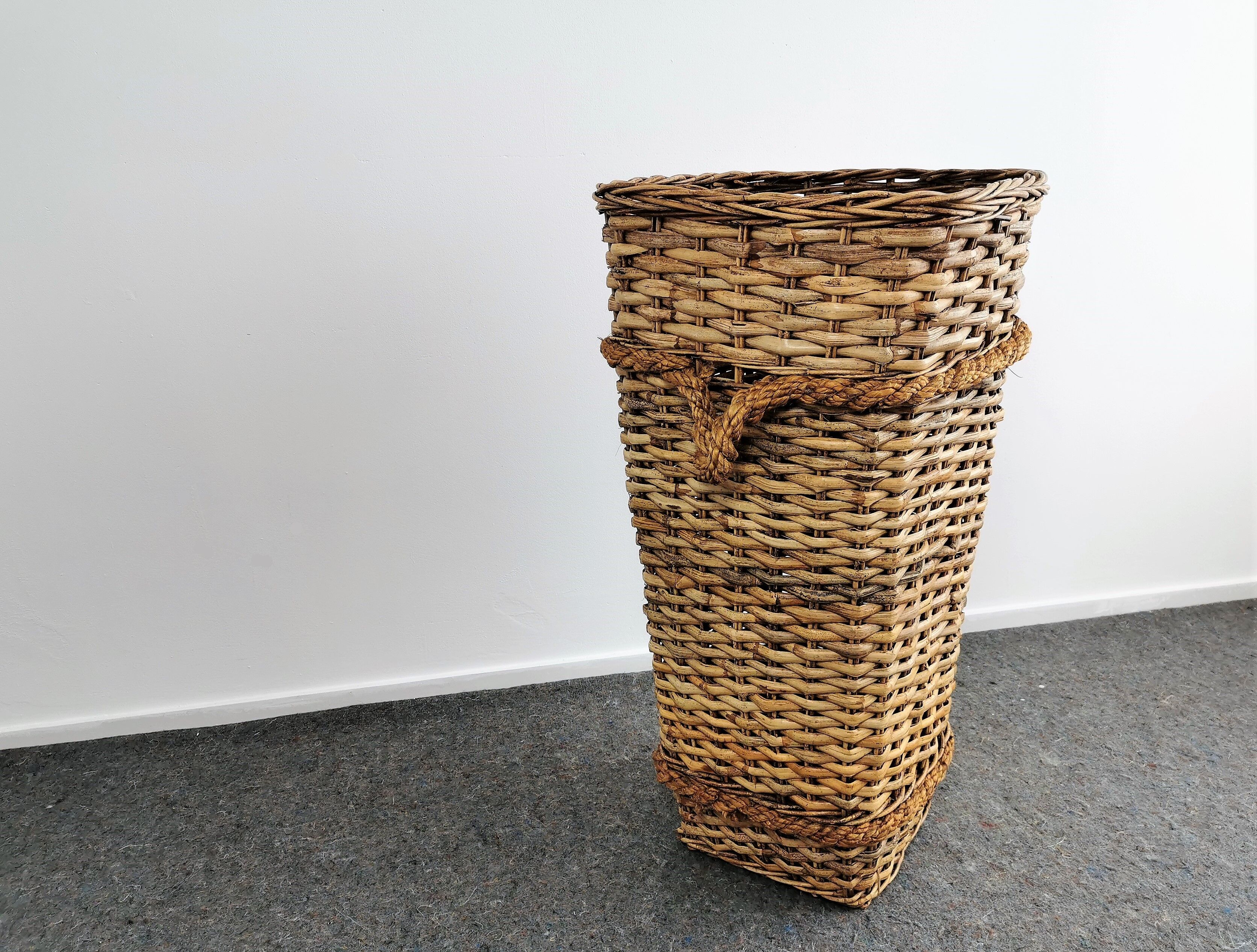 Wicker Harvest Basket.