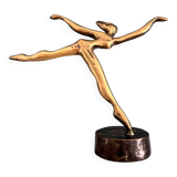 Dancer, sculpture by Yves Lohé