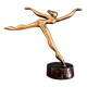 Dancer, sculpture by Yves Lohé