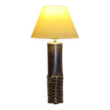 Grande Lampe "Compression" attr. Jacques Moniquet, 1970s