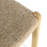 Lot de 6 chaises en chêne EMC Mobler 'Lem' - design danois - chêne