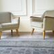 1/6 year 50 60 egg back club chairs