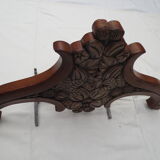 Deco wooden pediment