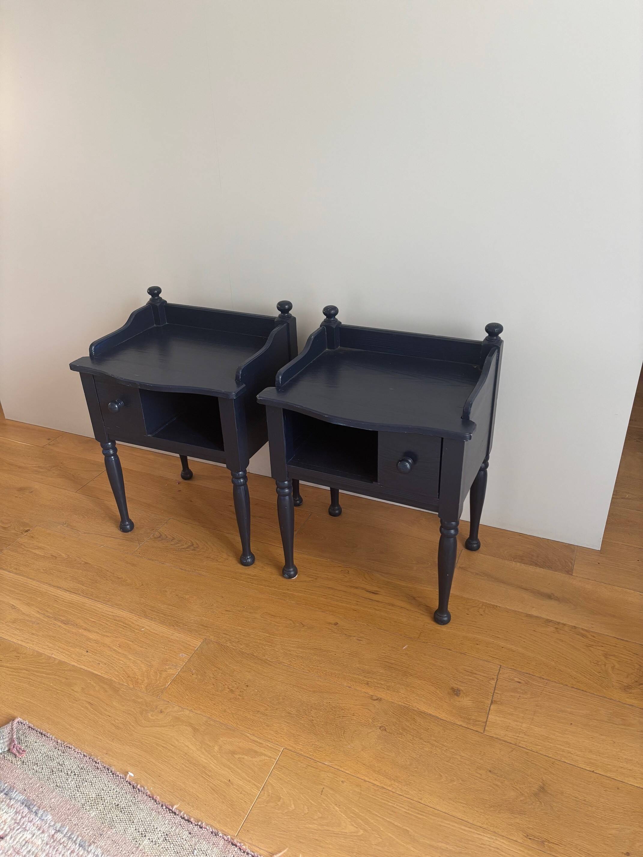 2 bedside tables - Sweden 70s/80s
