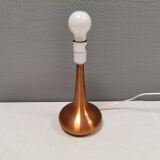 Copper table lamp, designed by Jo Hammerborg for Fog&Mørup Denmark in 1972. Model Orient