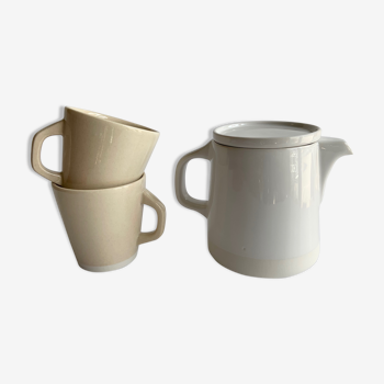Théière et mugs cantine jars