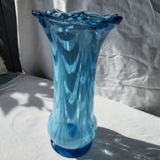 Handmade glass vase