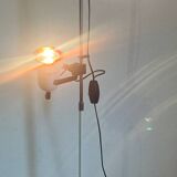 Floor lamp with 2 spotlights, 80s