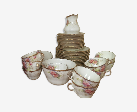 Allertone English Porcelain Tea Service With Gateau Service Selency Allertone English Porcelain Tea Service With Gateau Service Selency