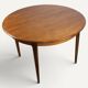 Scandinavian extendable dining table in teak - 1960s