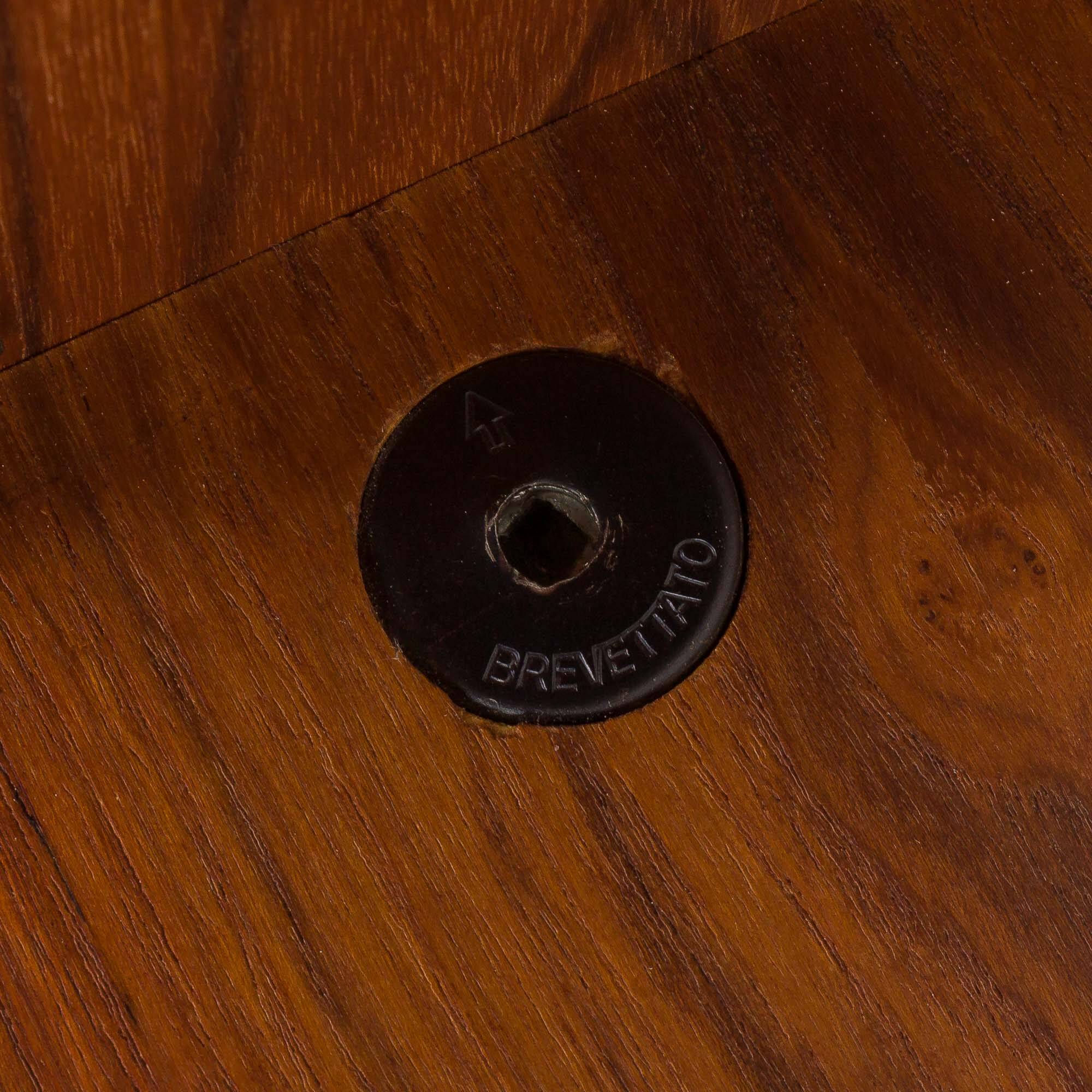 Italian vintage free standing wall unit or room divider by IMB , 1970s