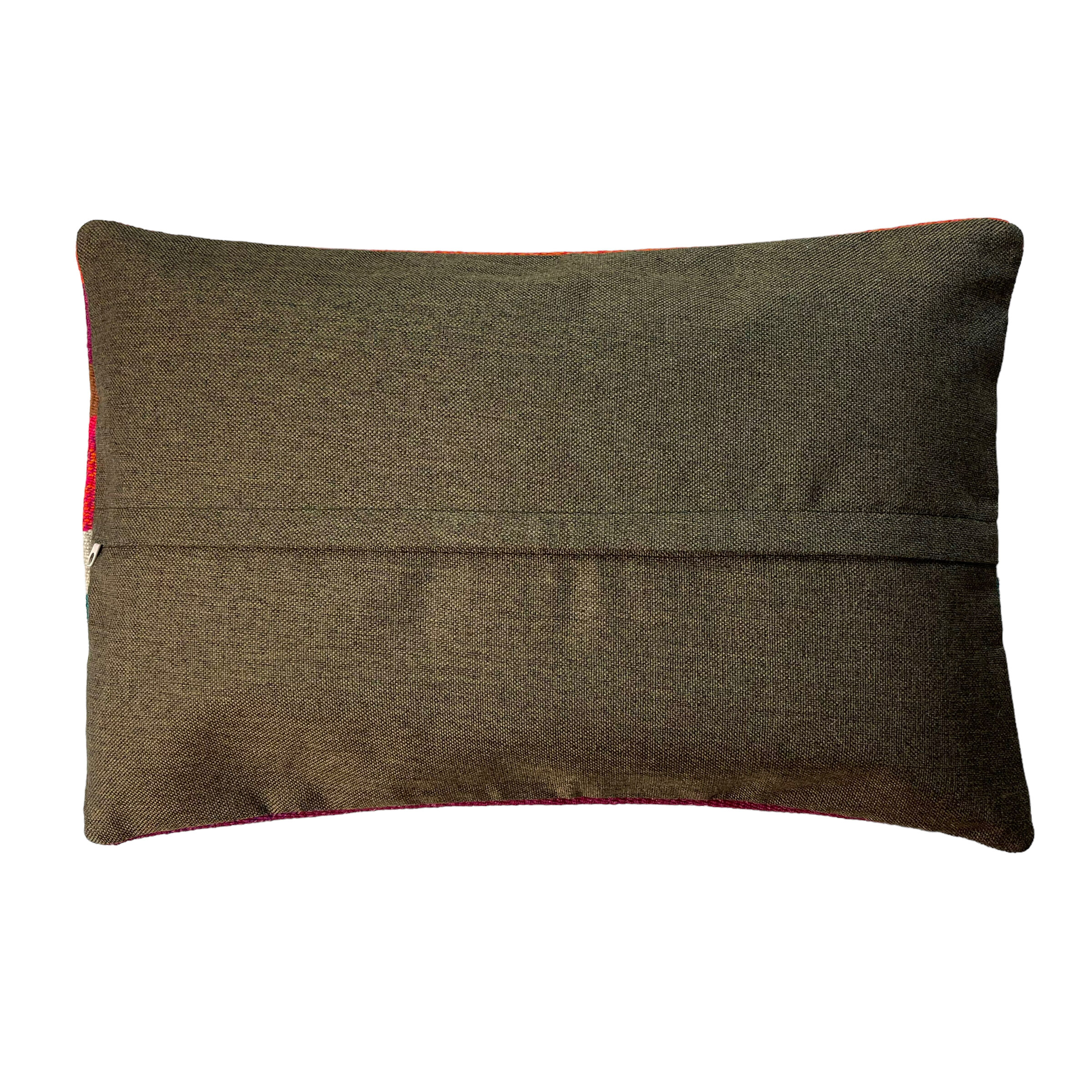Housse de coussin vintage turque faite à la main, 30 x 50 cm