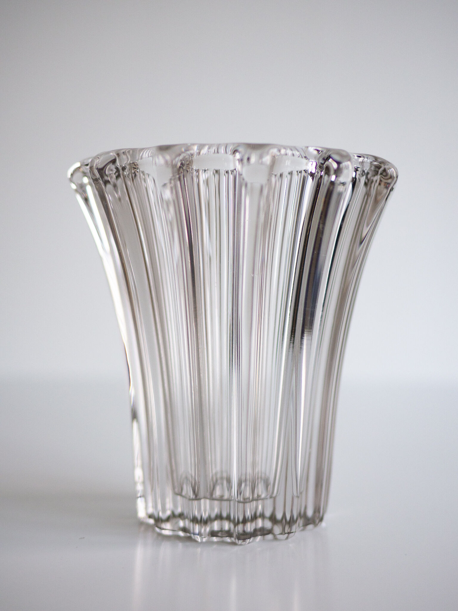 Crystal vase