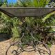 Table de jardin en fer forgé