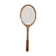 Wooden Gauthier tennis racket with its cover