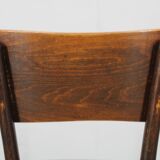 Pair of Thonet Art Nouveau bentwood chairs, Czechoslovakia, 1920s