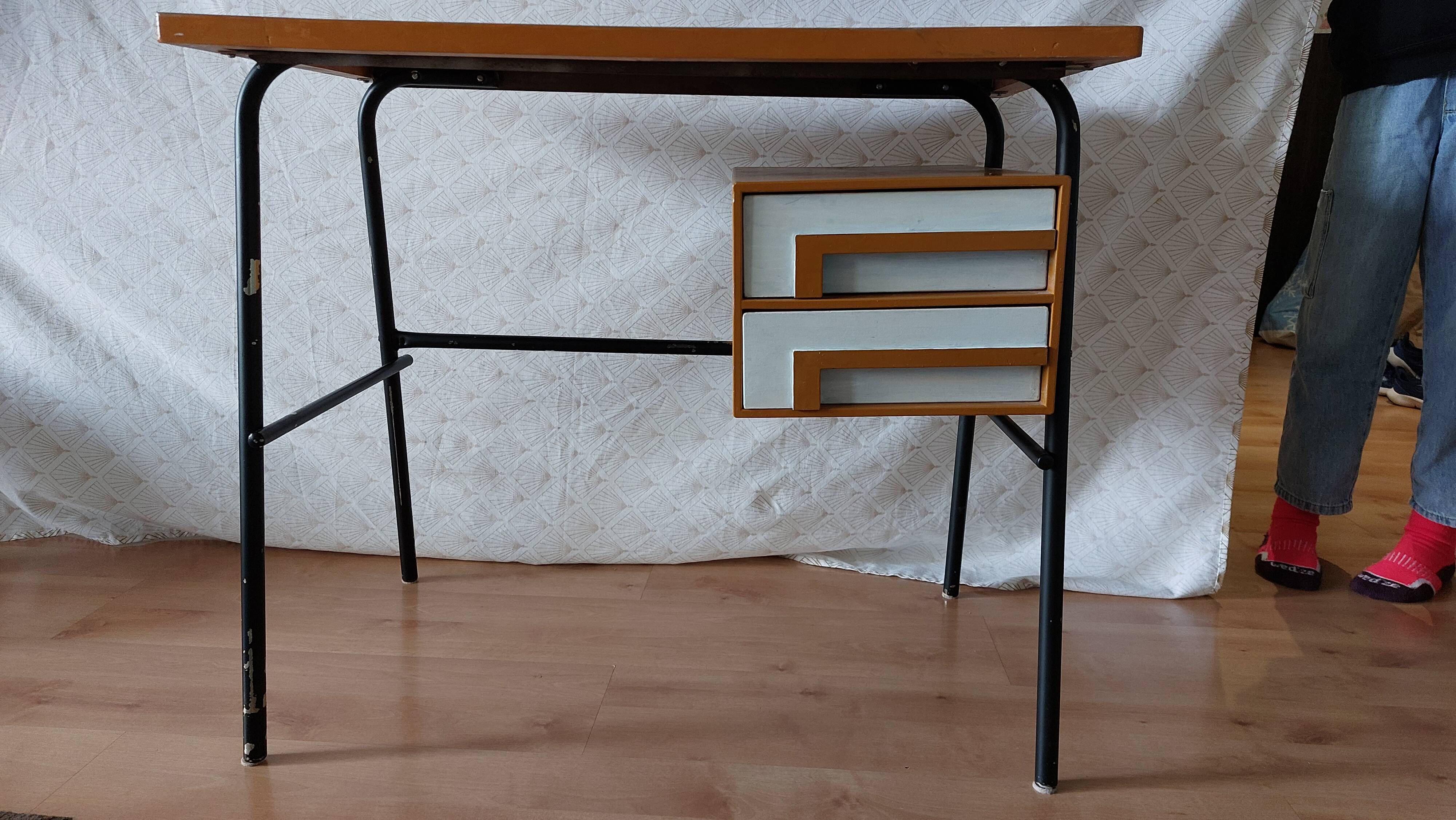 bureau vintage année 60