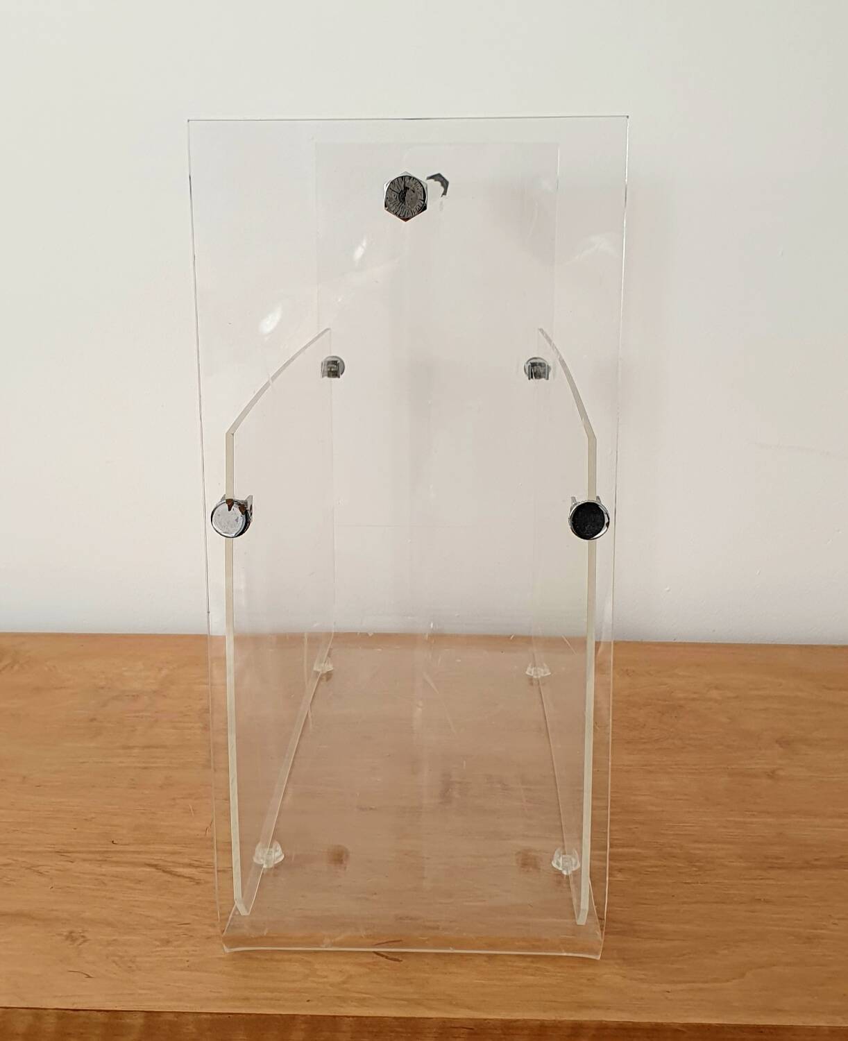 Plexiglass magazine holder David Lange