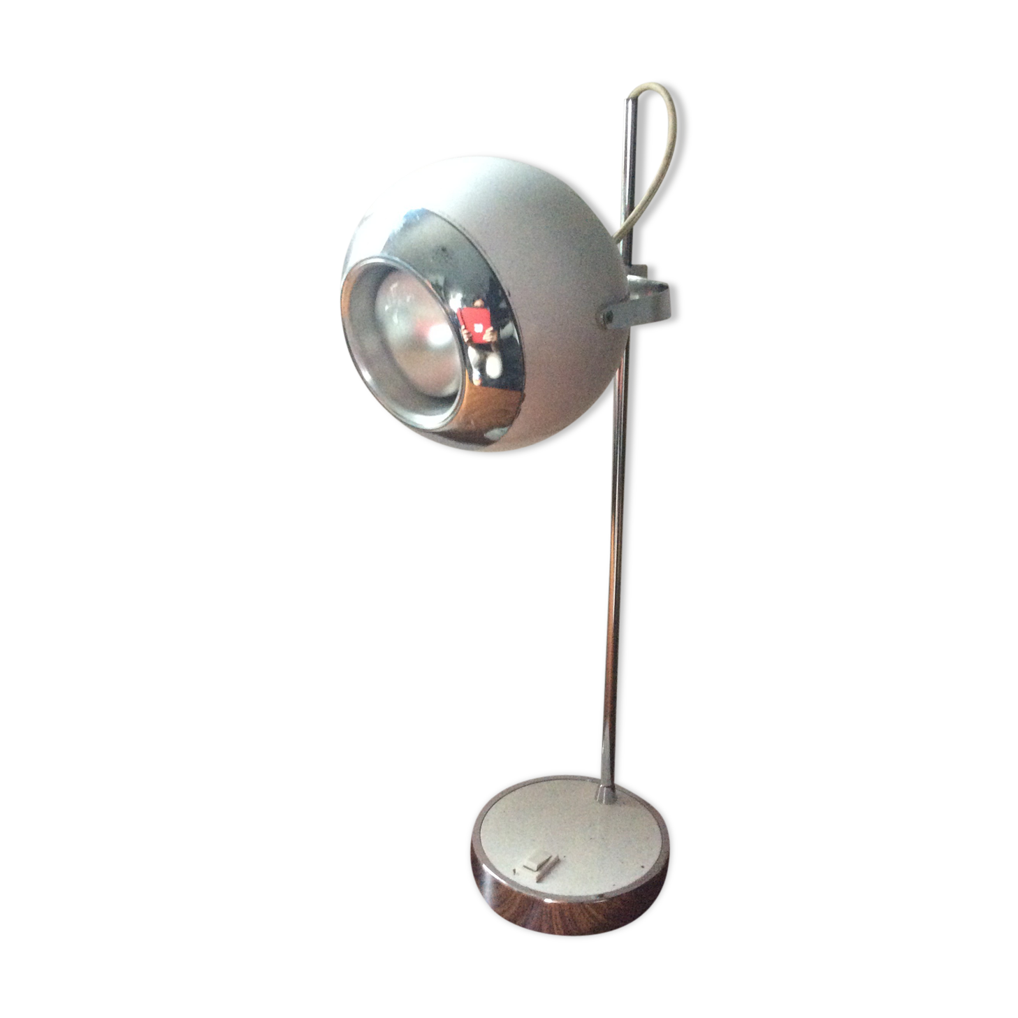 Vintage eye ball lamp