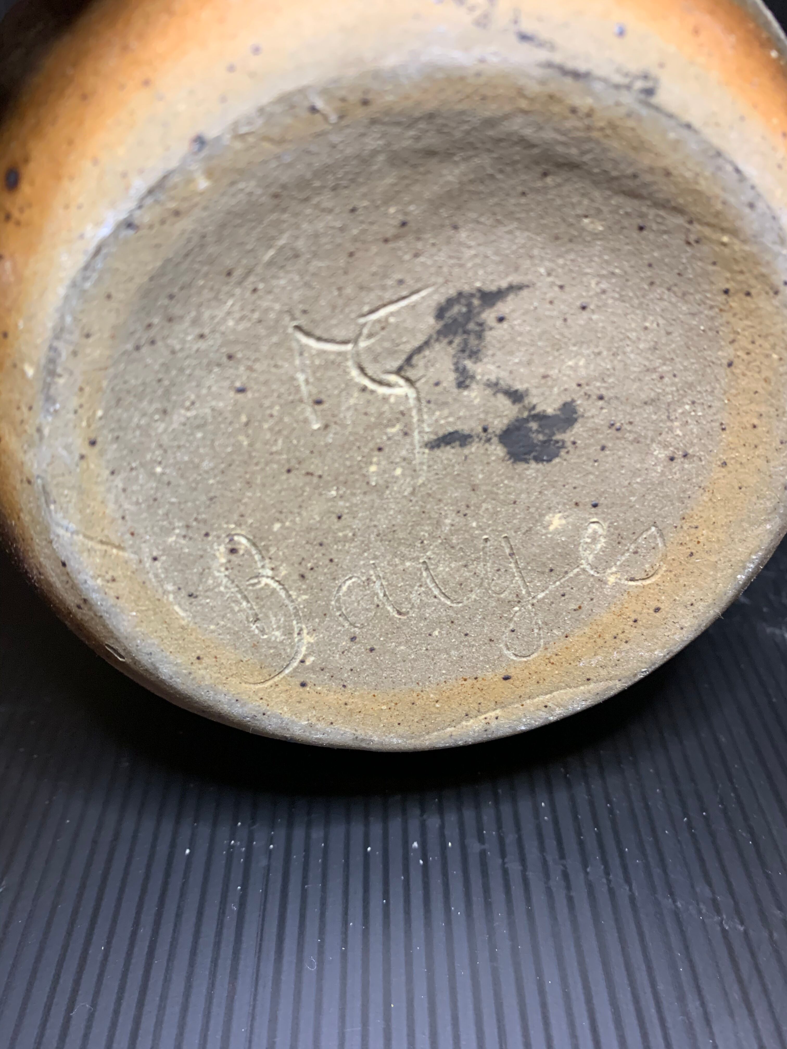 Large sandstone vase