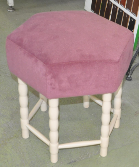 Midcentury Stool or Ottoman, 1960s